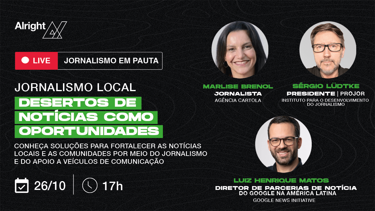 Jornalismo local: desertos de notícias como oportunidades